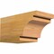 Ekena Millwork Mediterranean Rough Sawn Rafter Tail, Western Red Cedar, 6"W x 6"H x 12"L RFT06X06X12MED00RWR - alternate 1
